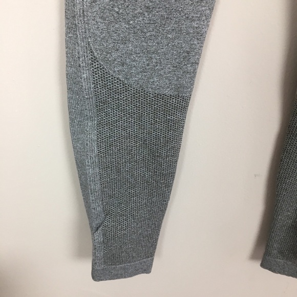 High Waist Seamless Green Khaki Leggings - Picture 8 of 8